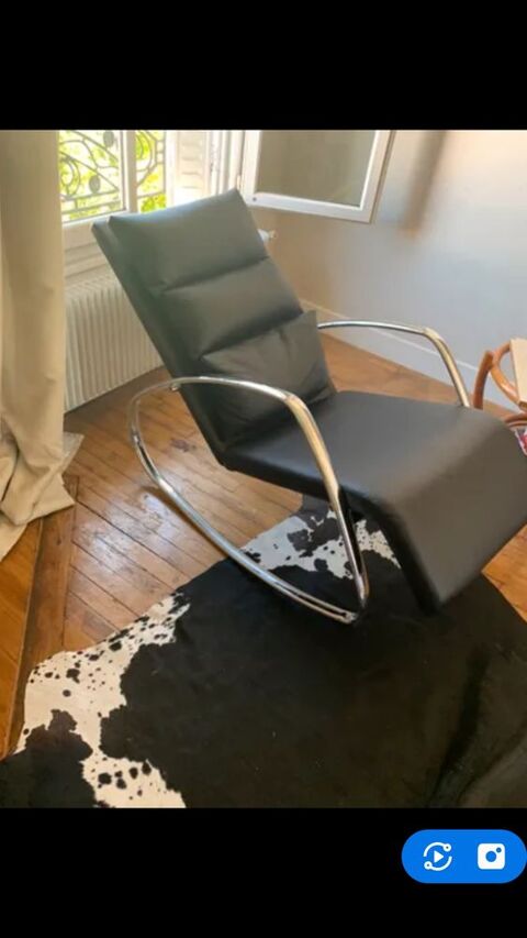 chaise a bascule cuir d'originedesign et confortable 500 Alfortville (94)