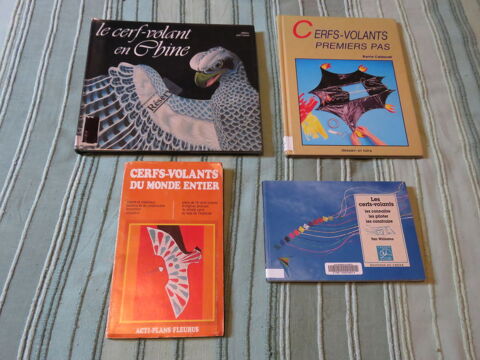 cerf volant :  un lot de 4 livres sur les cerfs volants.
70 Sainte-Gemme (79)