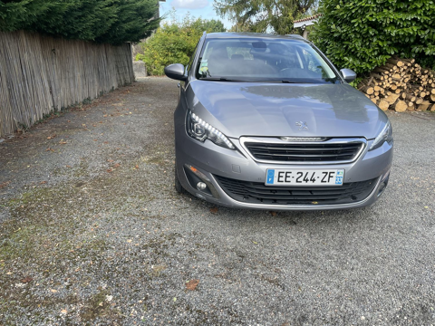 Peugeot 308 SW 2.0 BlueHDi 150ch S&S BVM6 Allure 2016 occasion Bordeaux 33000