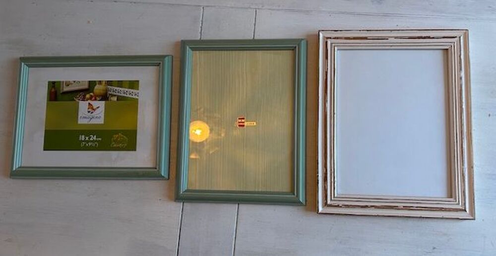 3 CADRES photo ( 18 x 24 cm ) " neufs " Décoration