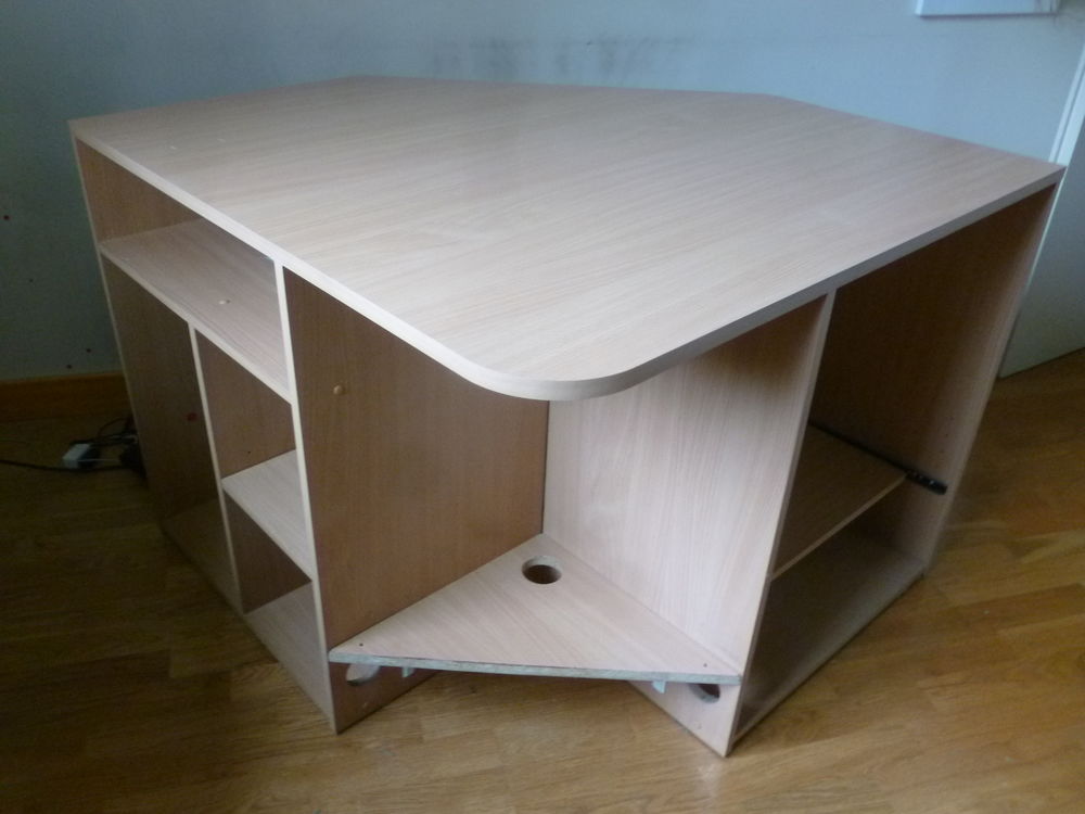 Bureau informatique d'angle 1m x 1m Meubles