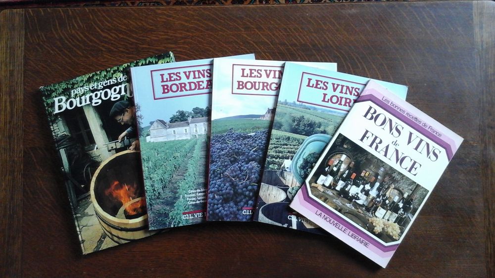 Livres sur les vins Livres et BD