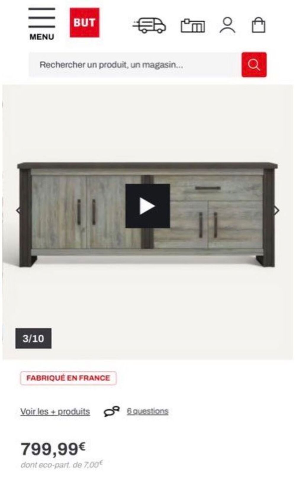 buffet et table Meubles
