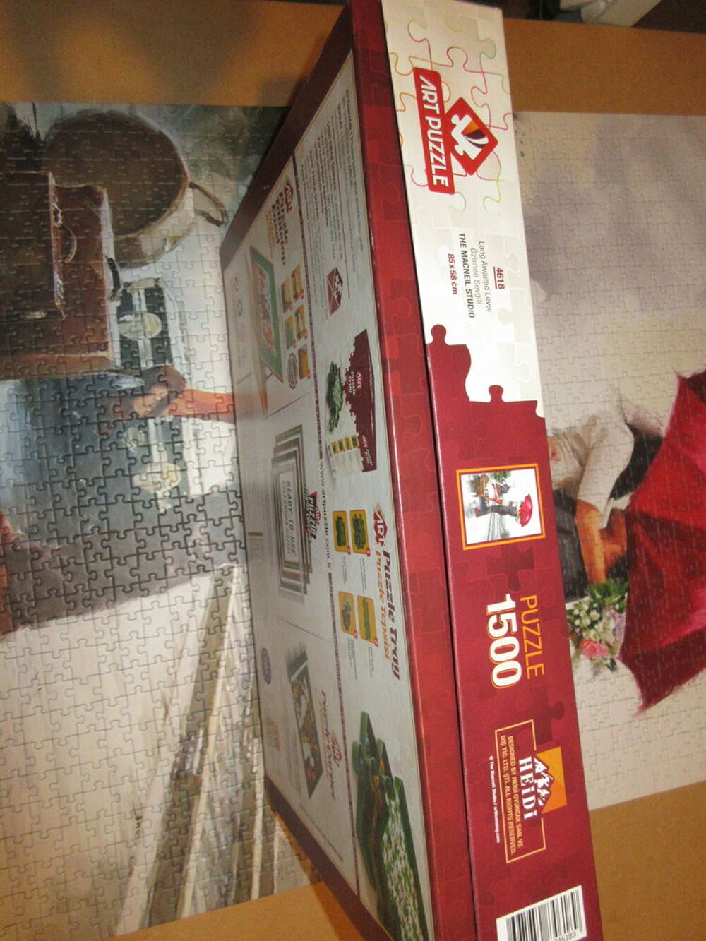 Puzzle 1500 pi&egrave;ces "Les amoureux" Jeux / jouets