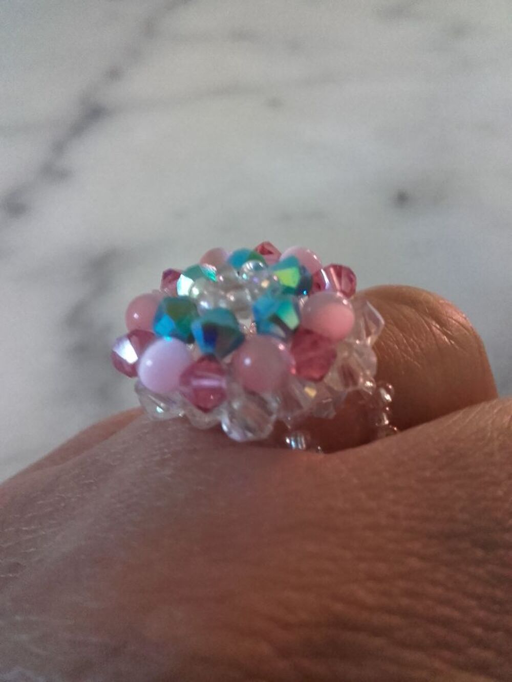 Bague artisanale T 58 Bijoux et montres