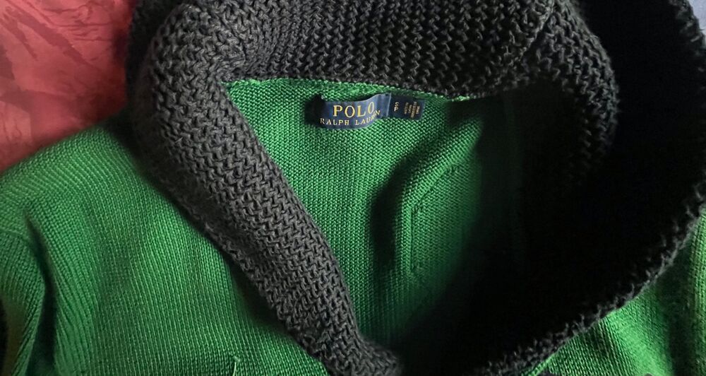 Pull - Veste - Cardigan Letterman en coton Polo Ralph Lauren Vtements