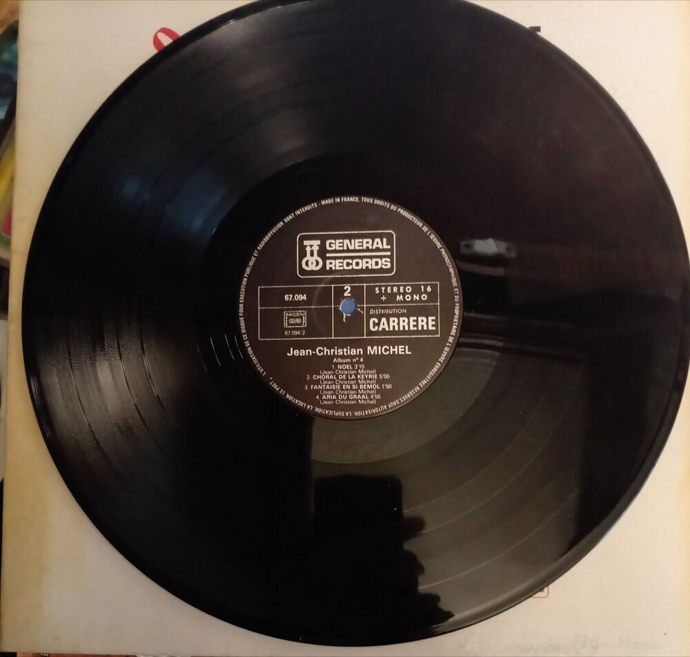 JEAN CHRIISTIAN MICHEL / 2 X DISQUES VYNIL 33 TOURS CD et vinyles