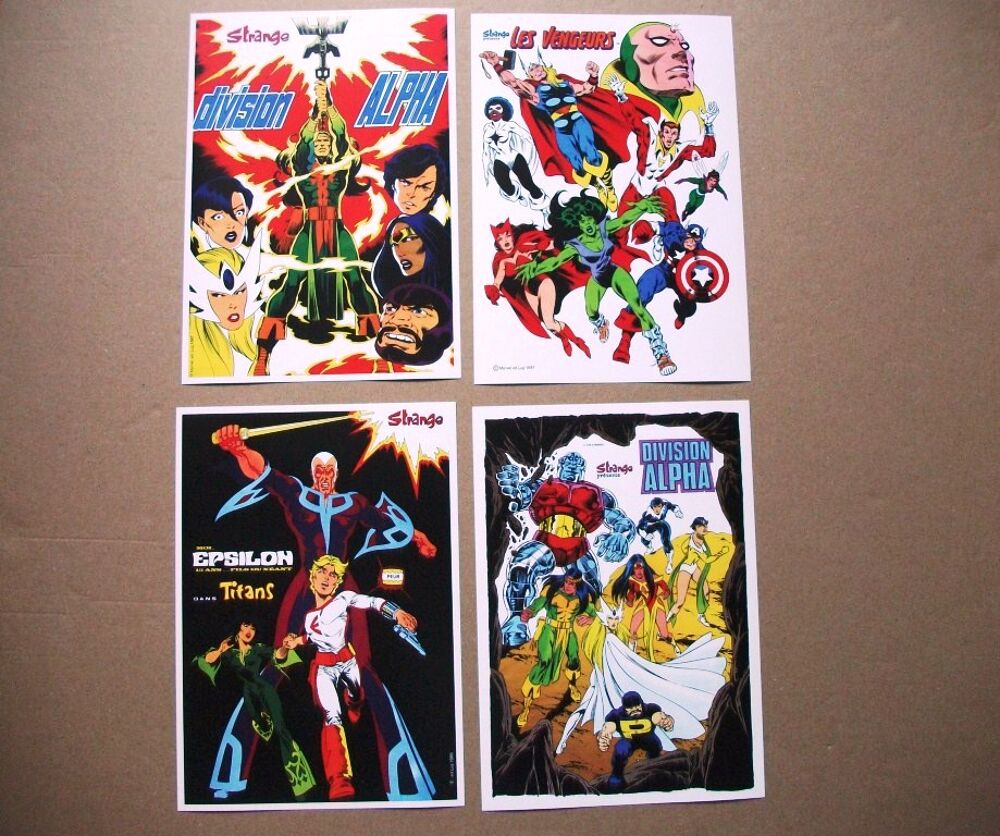 46 Posters Strange - Marvel (1970-1994) Livres et BD
