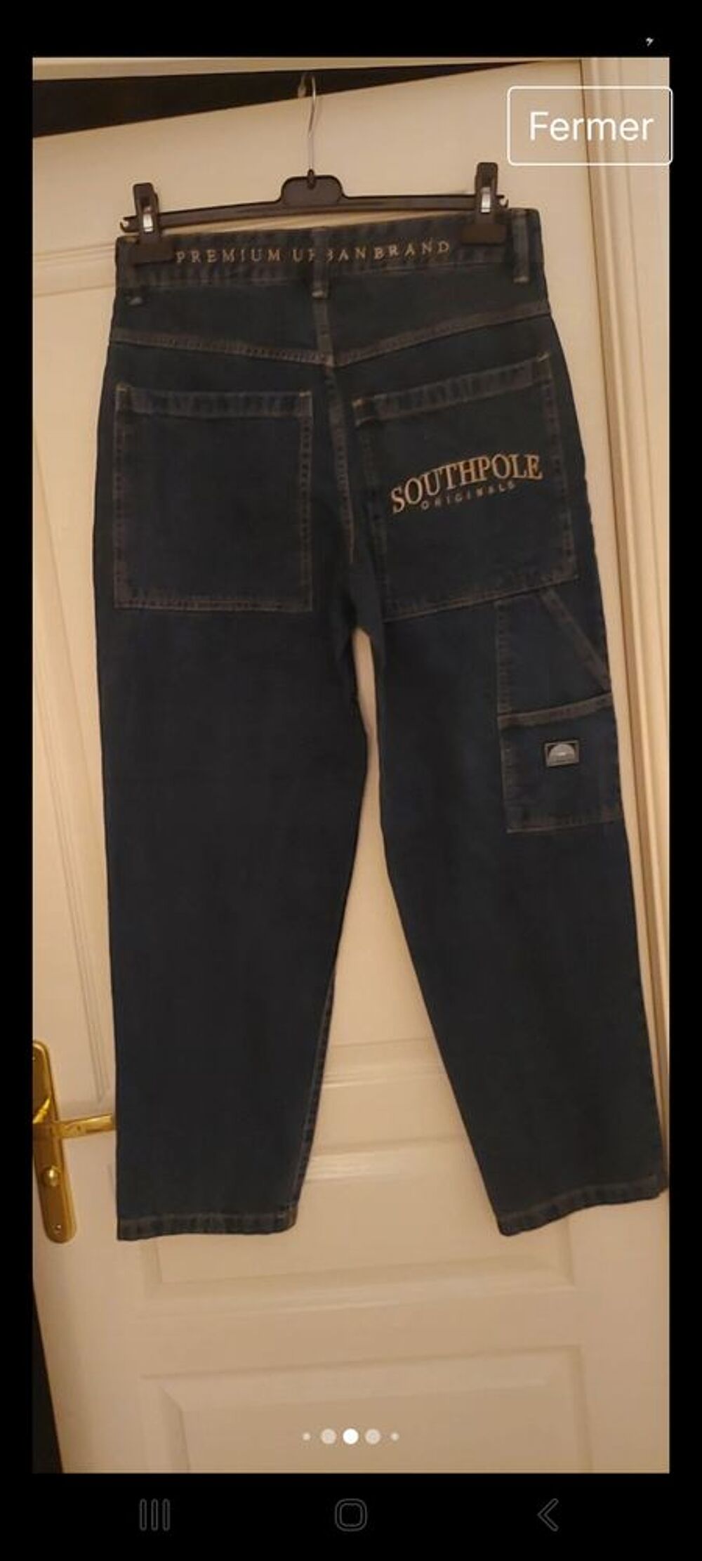 Jean denim baggy
Southpole taille
40 Vtements