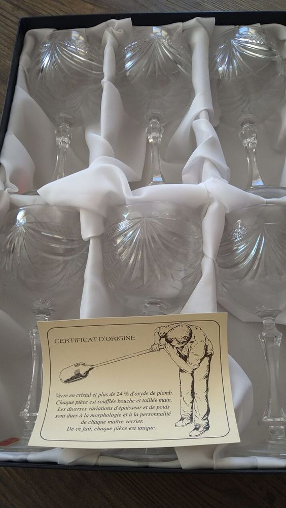 VERRES EN CRISTAL Décoration