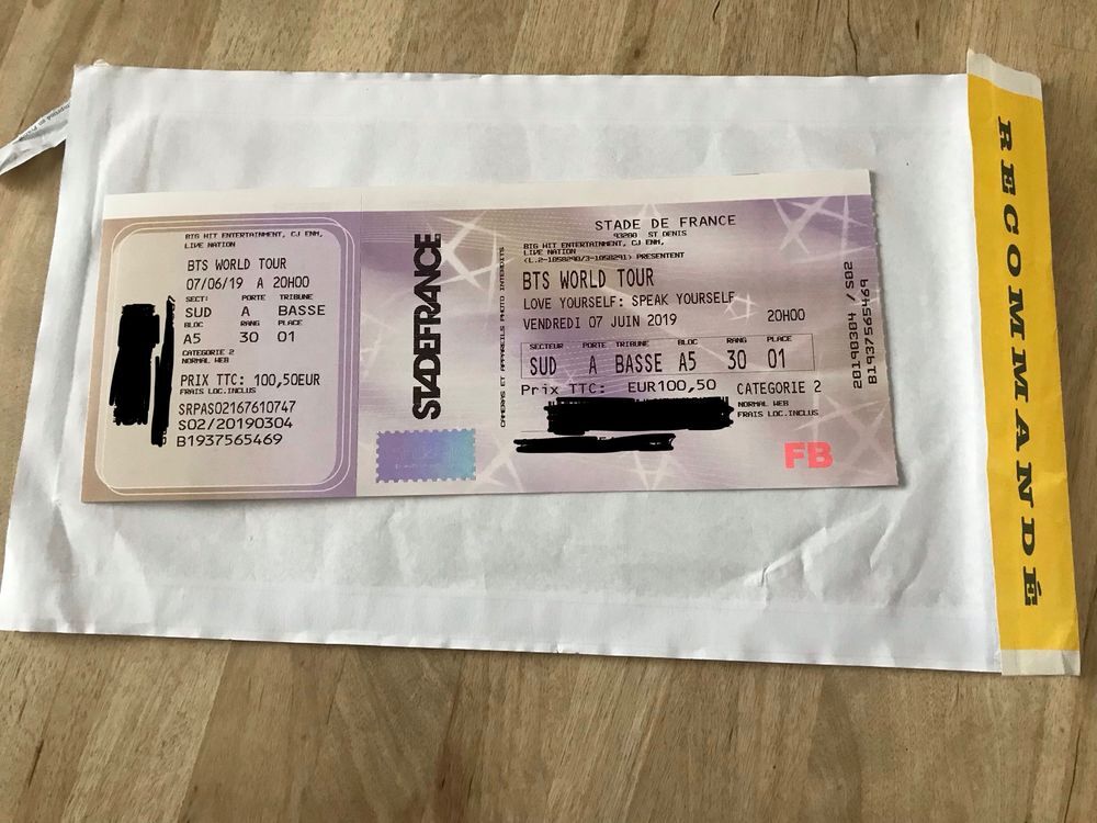 Concert Bts CD et vinyles