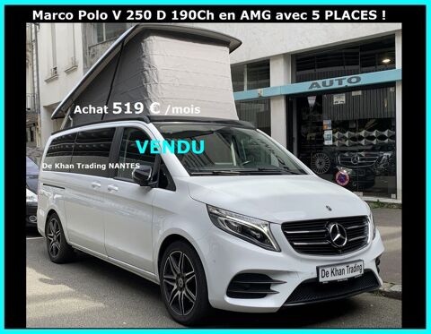 Mercedes Classe V 250 D (190 Ch) 7G-Tronic Van WESTFALIA en AMG et 5 PLACES 2018 occasion Nantes 44000