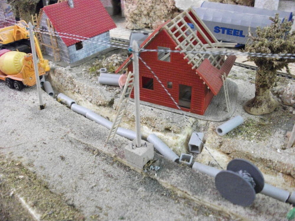 30 POTEAUX LOT 1 EN HO POUR CIRCUITS TRAINS ELECTRIQUES Jeux / jouets