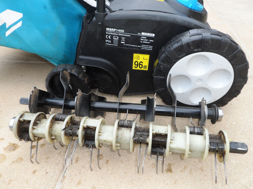 Scarificateur-Demousseur Mac ALLISTER Elec. 1400W 36cm Jardin