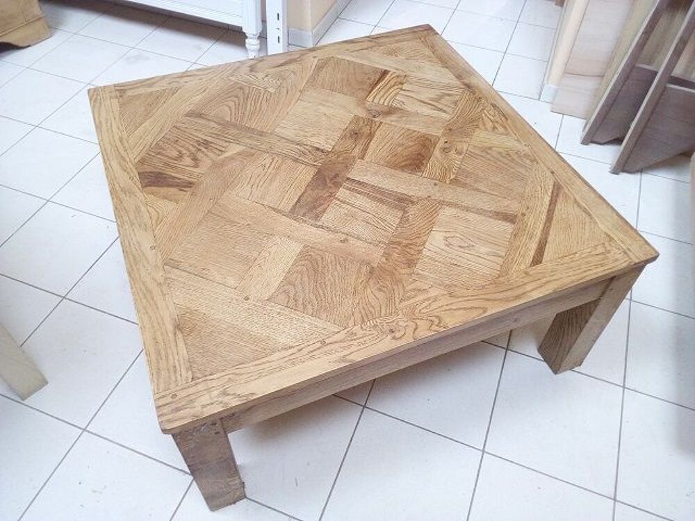 table basse parquet de versailles Meubles
