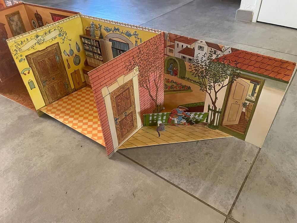 Livre ancien 1978 3D LA MAISON DE MA POUPEE Ed B.CARANT Livres et BD