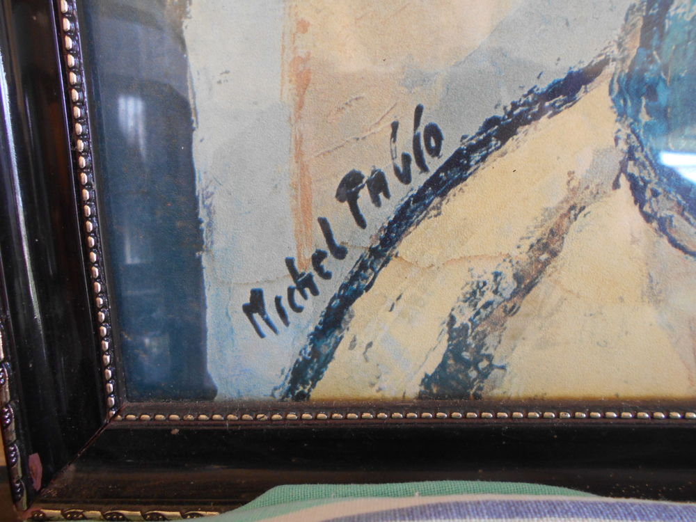 Tableau de MICHEL PABLO " les chardons "reproduction Décoration