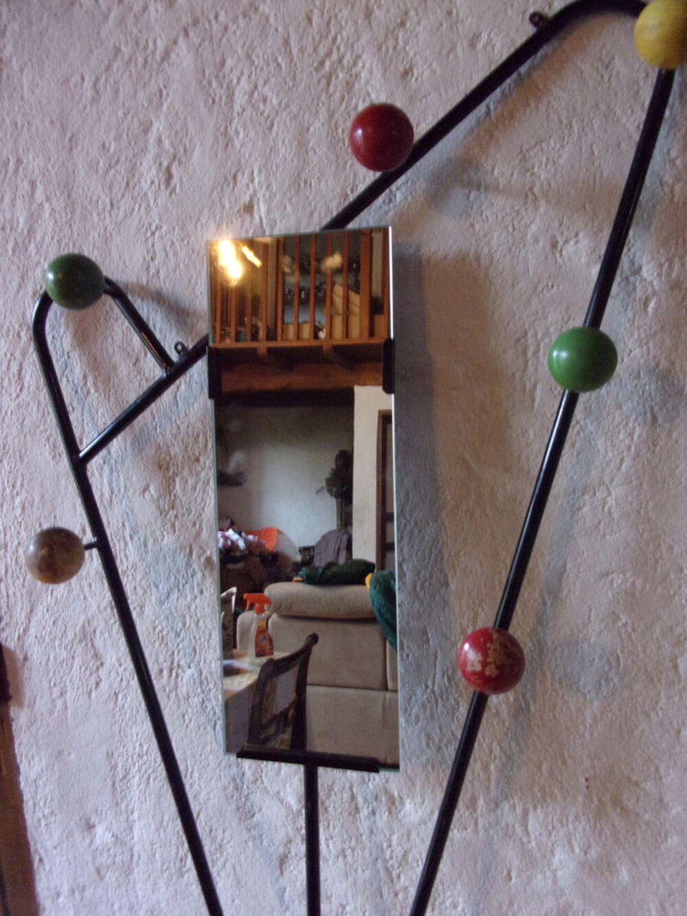 Porte manteau tubulaire de Roger F&eacute;raud -1950- Meubles