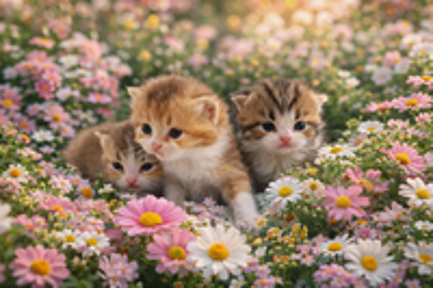   Chaton Scottish fold et straight et Highland Fold  