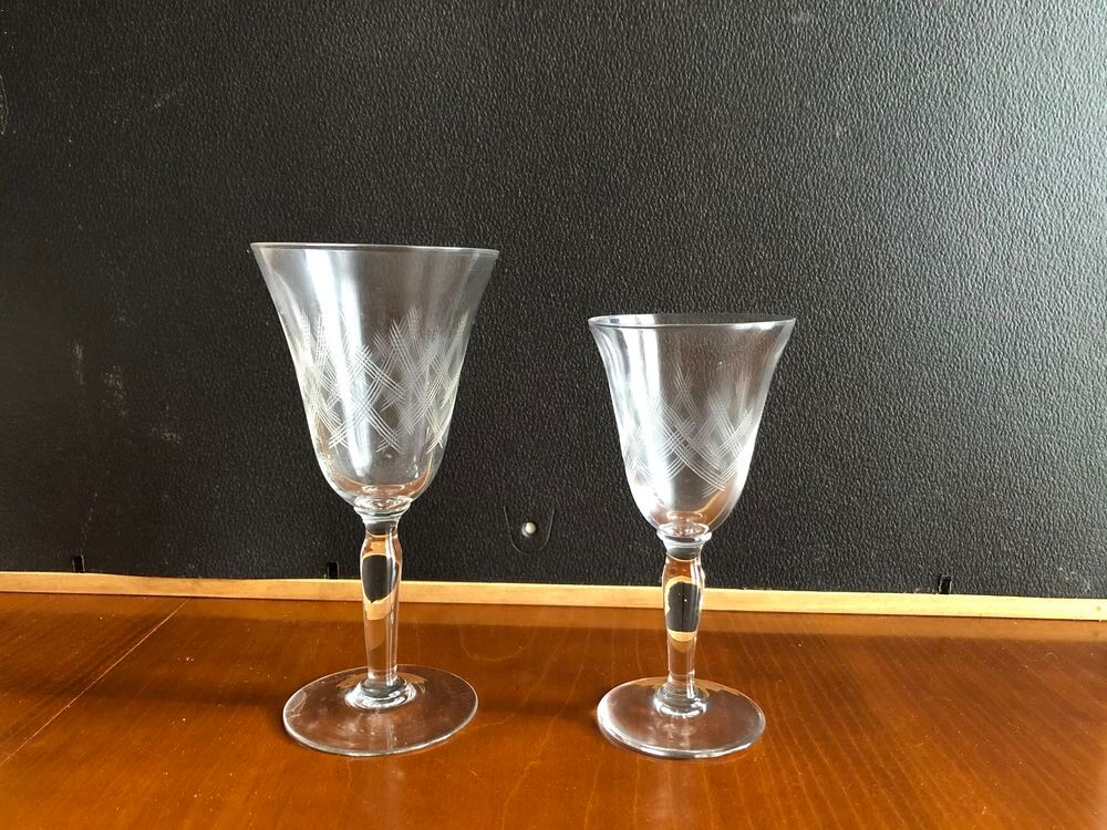 service de verres cristal Dcoration