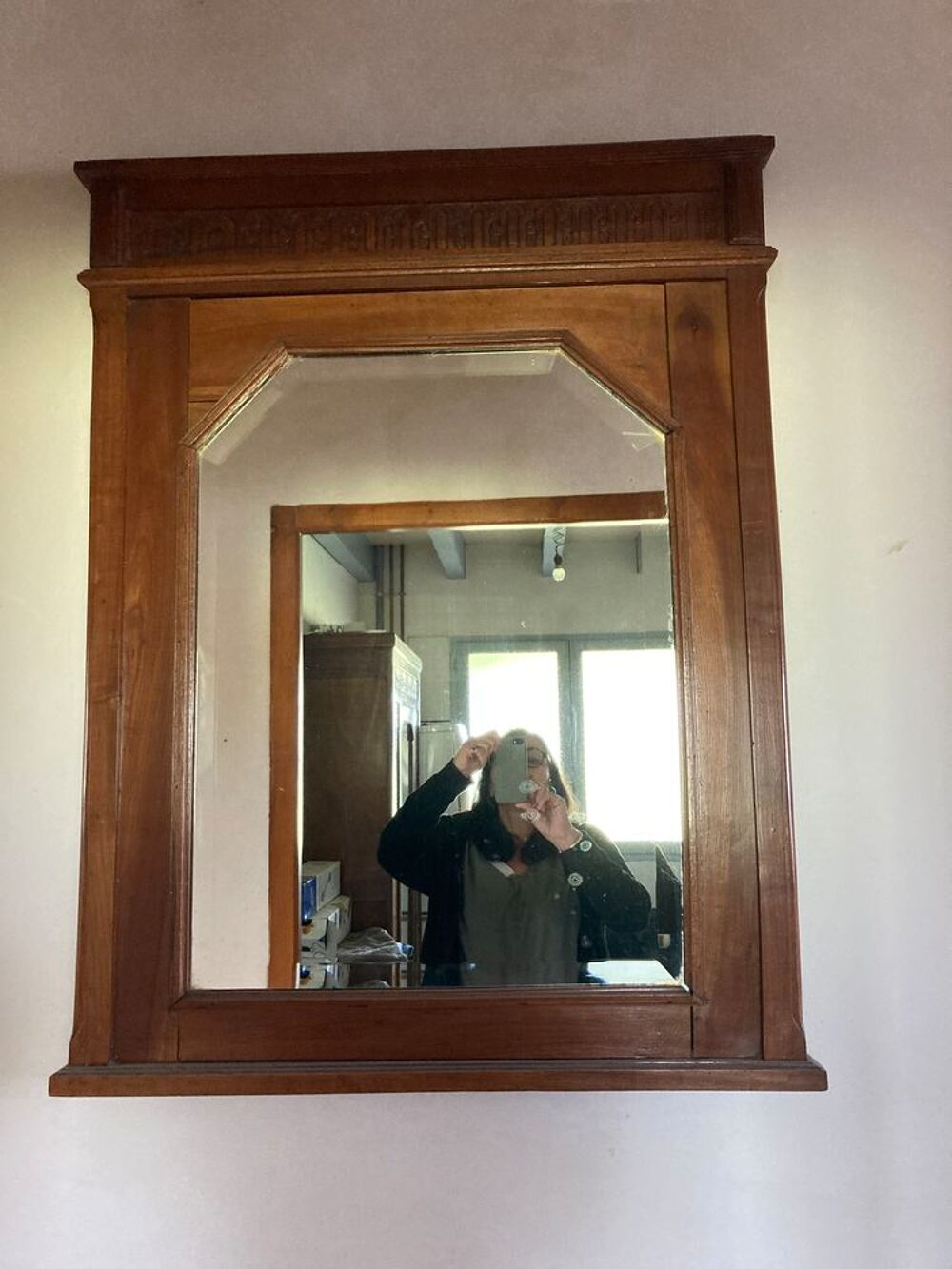 miroir ancien Dcoration
