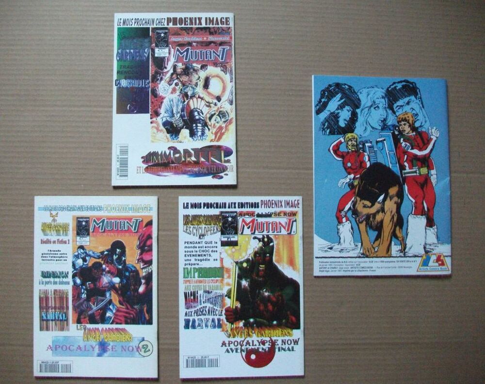 LOT 6 albums Les Anges Gardiens ~ Mutant (1995) Livres et BD