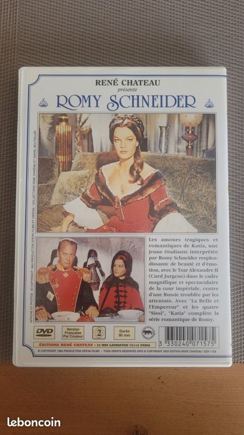 Dvd Katia Romy Schneider DVD et blu-ray