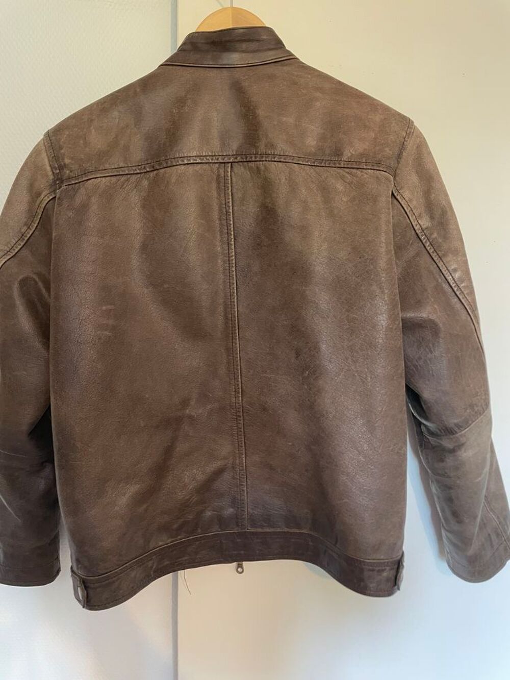 Veste en cuir homme V�tements