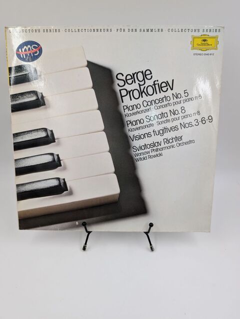 Vinyle 33 tours Serge Prokofiev : Piano Concerto No. 5... 5 Vulbens (74)