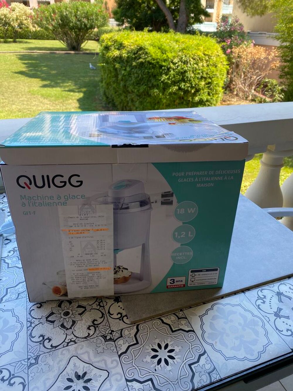 Sorbeti&egrave;re neuve aldi Electroménager