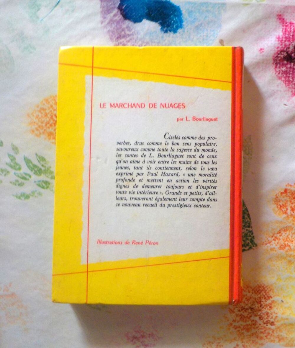 LE MARCHAND DE NUAGES de L. BOURLIAGUET Coll SPIRALE n&deg;342 Livres et BD