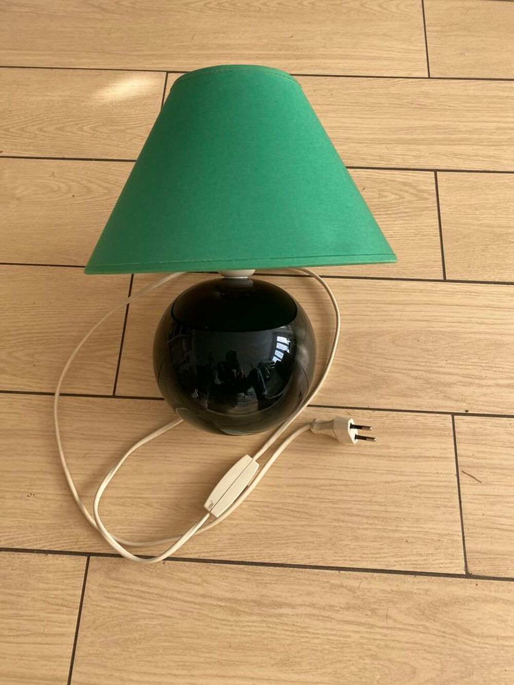 lampe de couleur verte Décoration