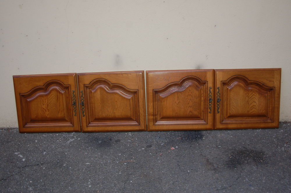 4 portes de meuble en ch&ecirc;ne Bricolage