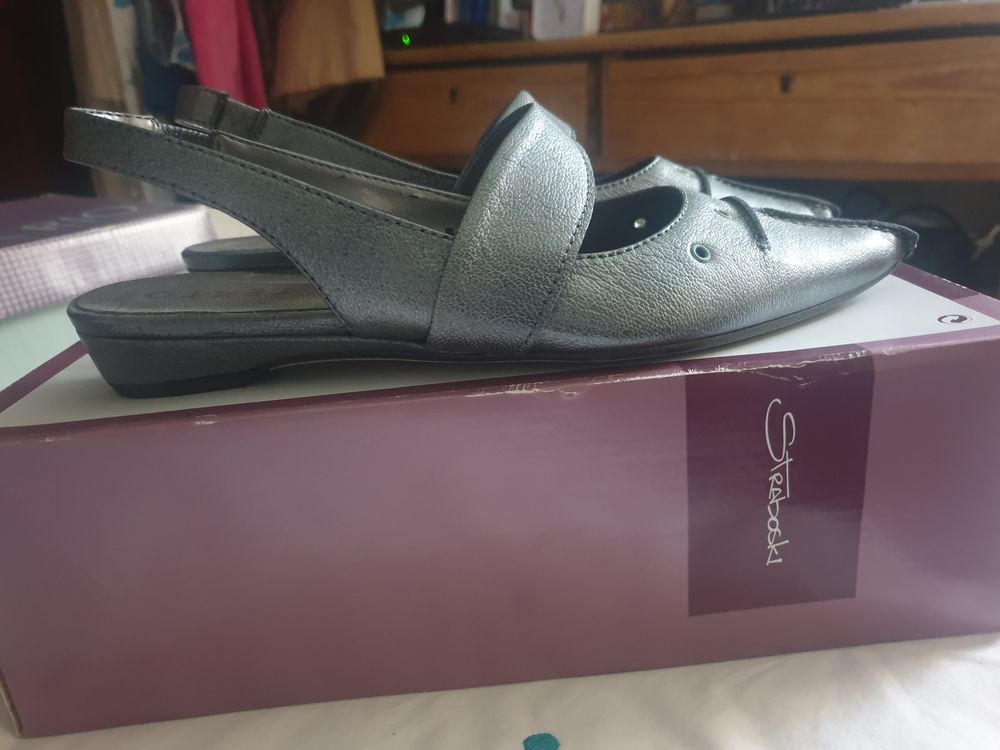 chaussures femme "gris m&eacute;tal "36 Chaussures