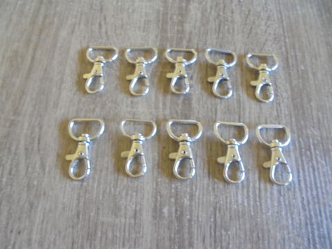 Lot de 10 mousquetons 3 Tours (37)