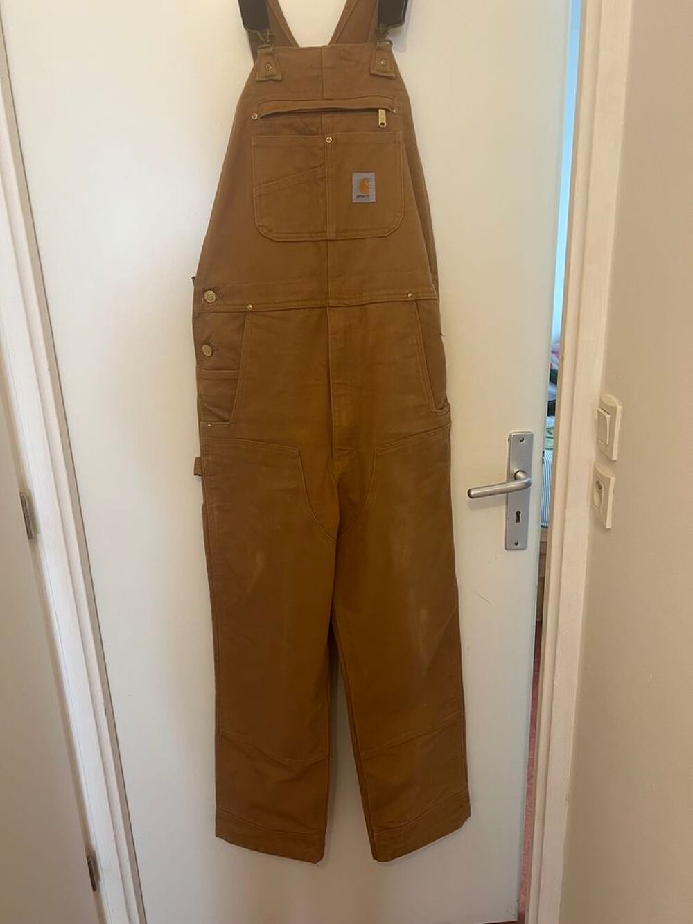 La l&eacute;gendaire salopette CARHARTT &agrave; moiti&eacute; prix Vêtements