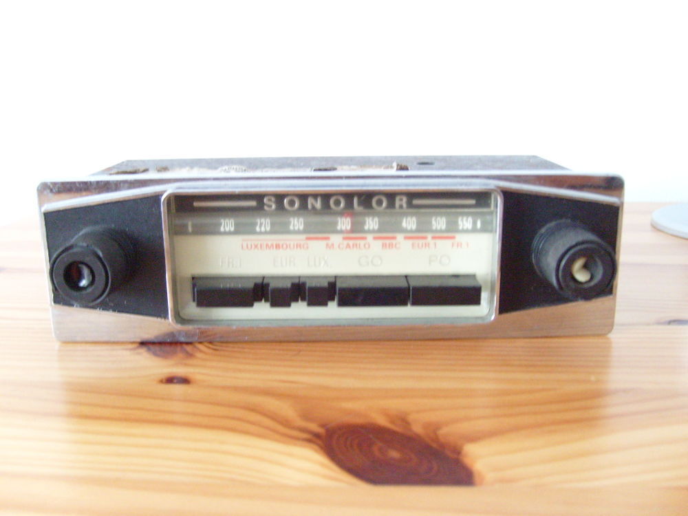 Autoradio sonolor ancien 6V ou 12V Audio et hifi
