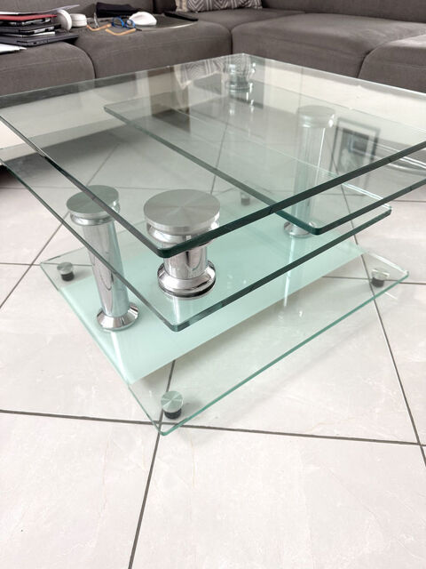 Table basse de salon en verre 90 Basse-Ham (57)