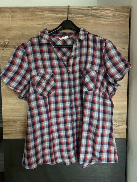 Chemisier d' �t� femme � carreaux  \'\'  Yessica  \'\' 6 Saleilles (66)