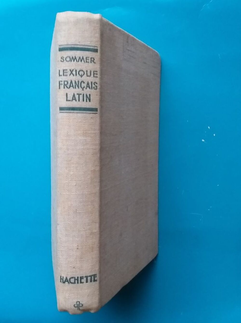 E SOMMER : Lexique fran&ccedil;ais-latin Livres et BD