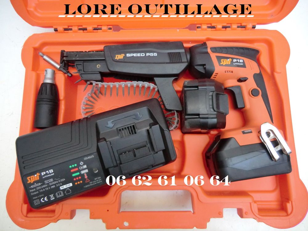 SPIT P18 - Visseuse placo 18v Bricolage