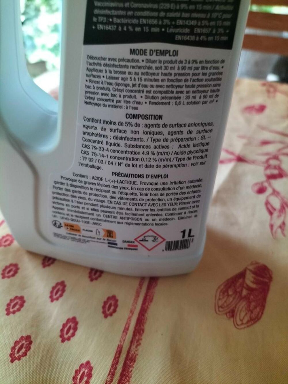 Gresyl spado 1 L neuf Jardin