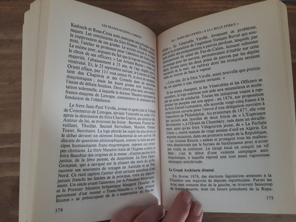 Histoire des Francs-Ma&ccedil;ons &agrave; Limoges Livres et BD