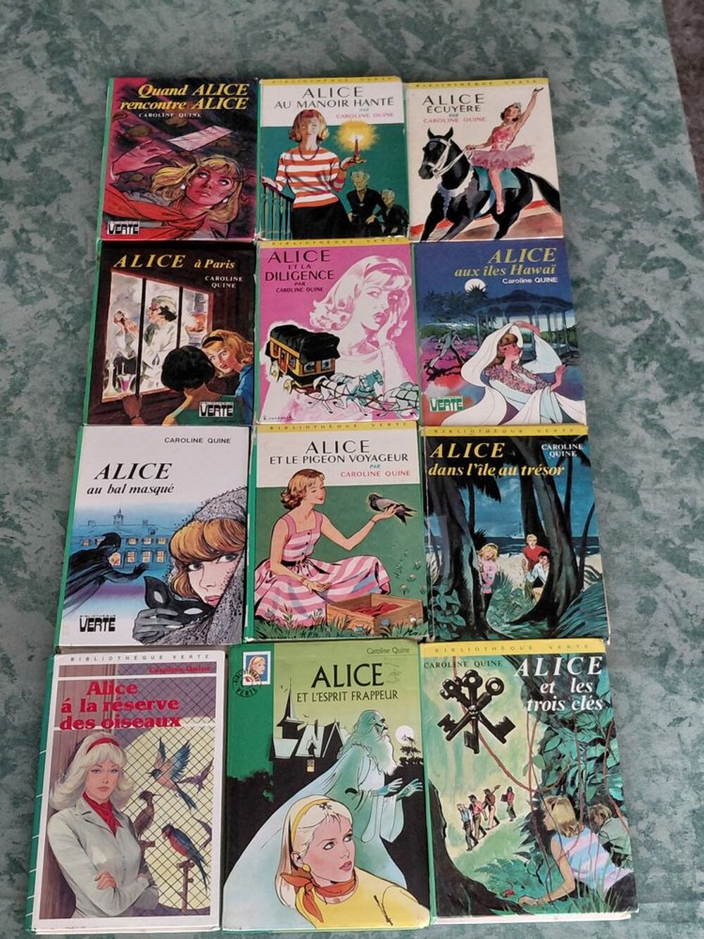 Minis- albums : bibliotheque verte et rose, en exelkent etat Livres et BD