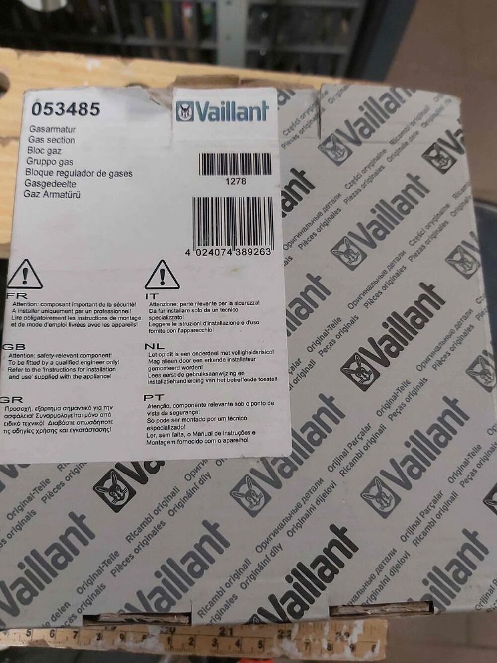 console chaudiere vaillant vk Bricolage