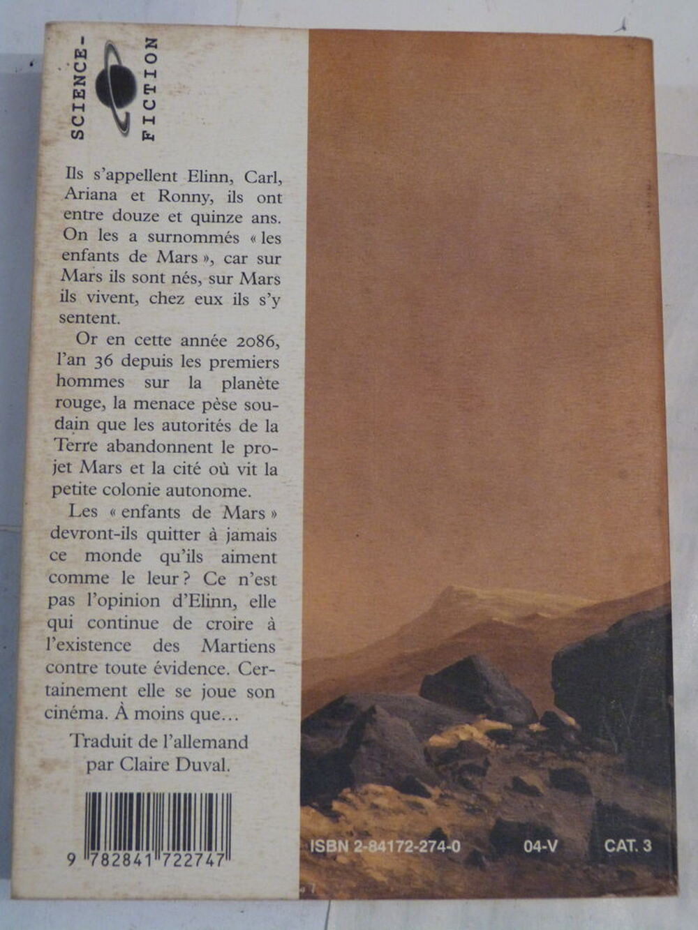 S.F. LE PROJET MARS par ANDREAS ESCHBACH Livres et BD