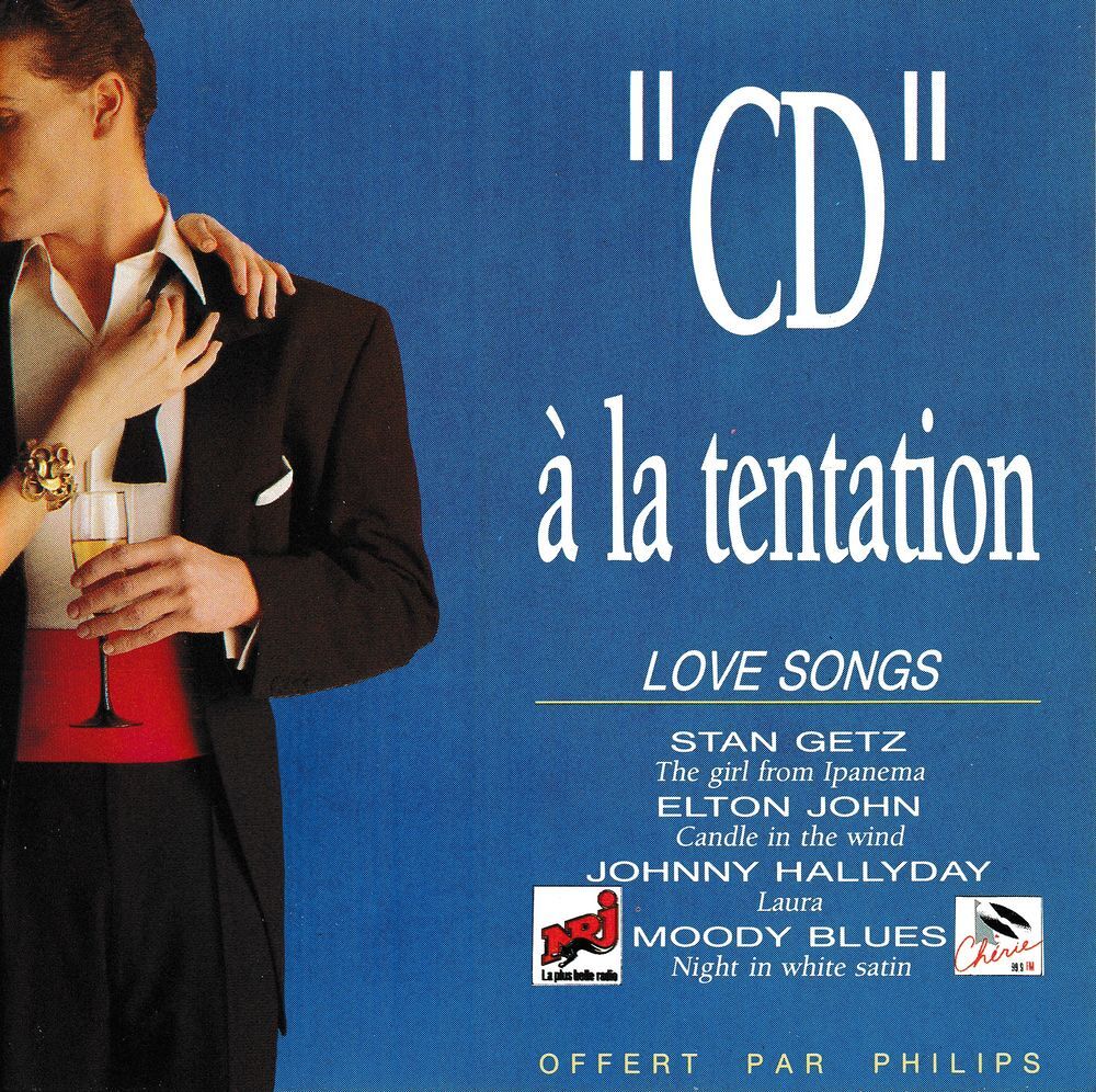 "&nbsp;CD&nbsp;" &Agrave; La Tentation Love Songs Objet Publicitaire Philips
CD et vinyles