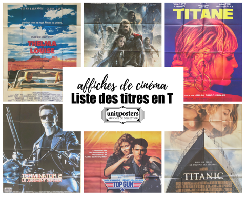 Affiches originales de cinma : Films en T (partie 2) 0 Montpellier (34)