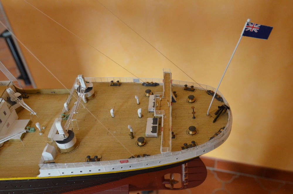 Maquette RMS Titanic Trumpeter au 1/200&egrave;me 