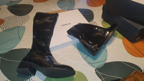 Botte cuir vernis Ploërdut (56)